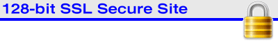 128-bit SSL Secure Site