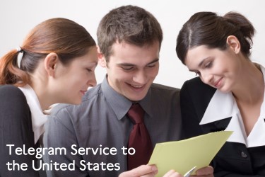 Telegram service in United States.