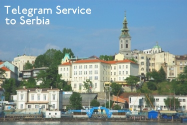 Telegram service in Serbia.